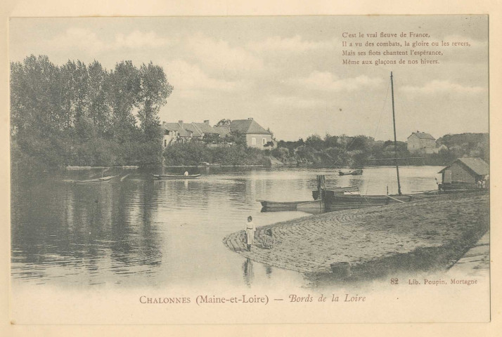 82. Chalonnes (Maine-et-Loire). Bords de la Loire