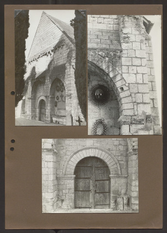 [Photographies des monuments du] Diocèse d'Angers : Trèves