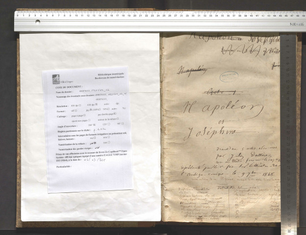 Napoléon et Joséphine