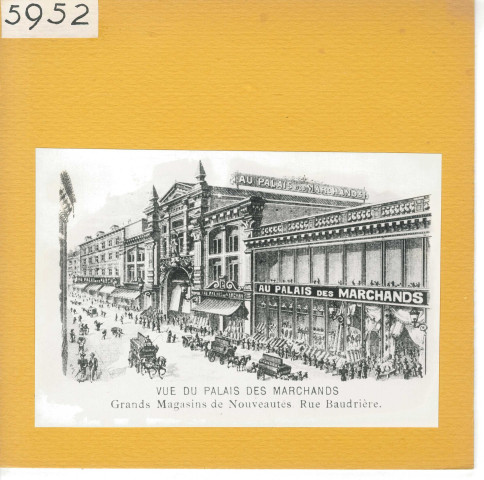 Angers : Rue Baudrière (Catalogue exposition de 1895)