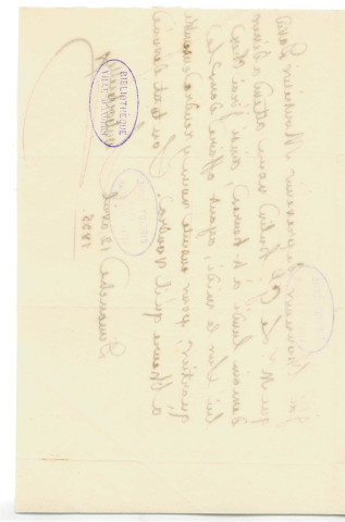 Correspondance de Joseph Souberbielle, médecin, avec Pierre-Jean David d'Angers