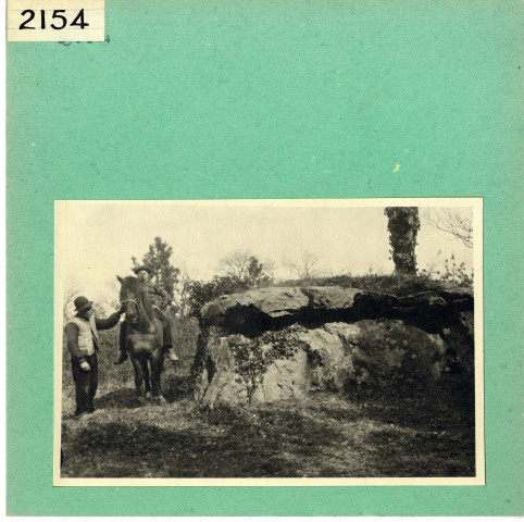 Sermaise : Dolmen de la Pierre aux Loups