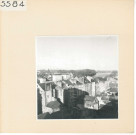 Angers : quartier du port Ligny, la Maine et la Doutre vus du Château