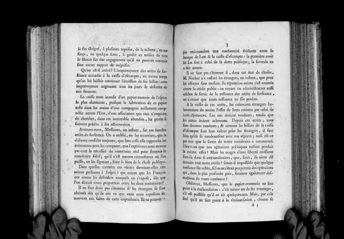 Motion du comte de Mirabeau sur les finances. Séance du 6 novembre