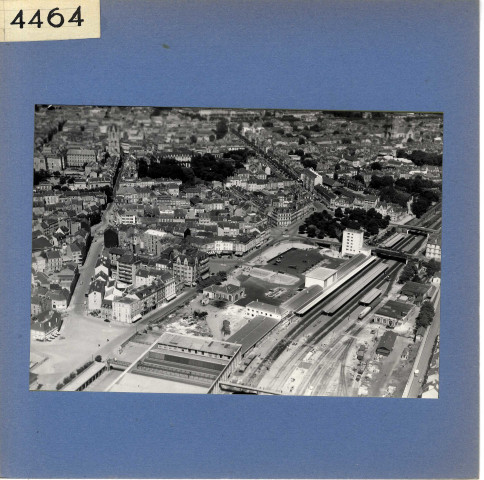 Angers : Gare Saint-Laud (vue aérienne)