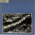 Angers : Vue aérienne du château