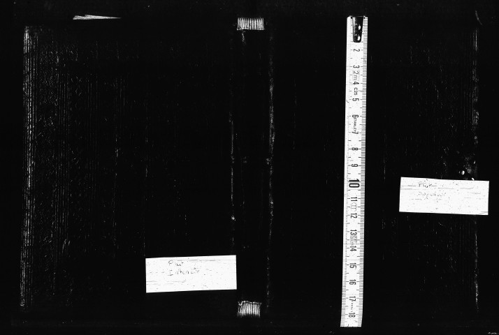 Office des morts noté, copié par Jean Osou, chapelain de la cathédrale d'Angers