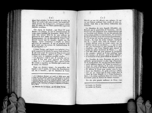 Très-humbles et très-respectueuses remontrances qu'adressent au roi les gens tenant sa cour de Parlement de Bordeaux à Libourne