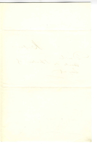 Correspondance de Dufresnay avec Pierre-Jean David d'Angers