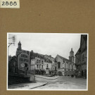 Angers : Eglise La Trinité, avec place de la Laiterie et chapelle Ronceray