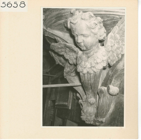 Angers : Orgue, détails (Cathédrale)