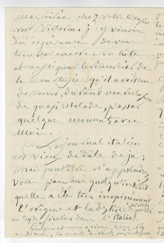 Correspondance de Bordillon Grégoire, préfet de Maine-et-Loire [à Pierre-Jean David d'Angers]