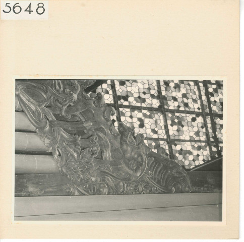 Angers : Orgue, détails (Cathédrale)