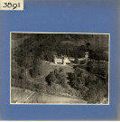 Luché-Pringé : Château de Gallerande, vue aérienne
