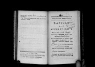 Rapport du citoyen Barrère sur l'invitation à faire, aux amis de la liberté et de l'égalité, de présenter leurs vues sur la Constitution à donner à la République française, le 19 octobre 1792