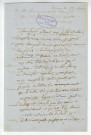 Correspondance de Jules Béclard, professeur agrégé de la Faculté de Médecine de Paris [à Pierre-Jean David d'Angers]