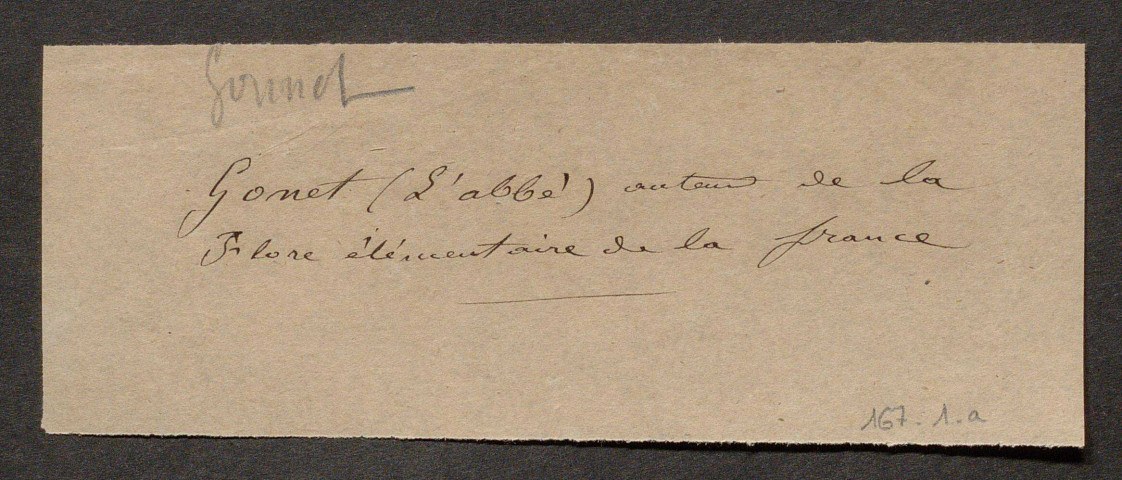 Gonnet, Prosper Hilarion