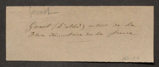 Gonnet, Prosper Hilarion