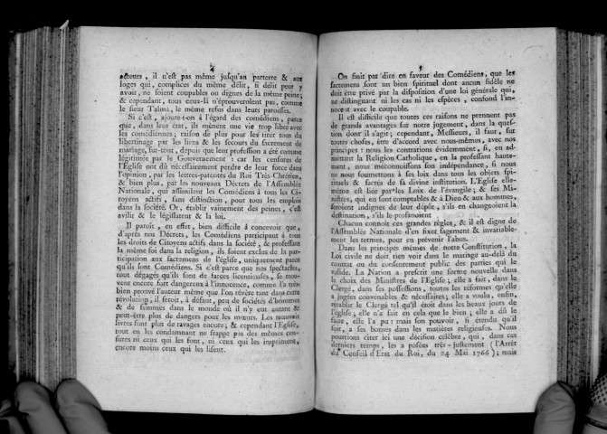 Rapport sur l'affaire du sieur Talma, comédien français