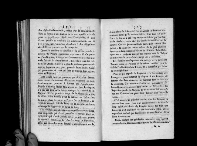 Rapport du comité chargé du travail sur la Constitution, par M. Mounier