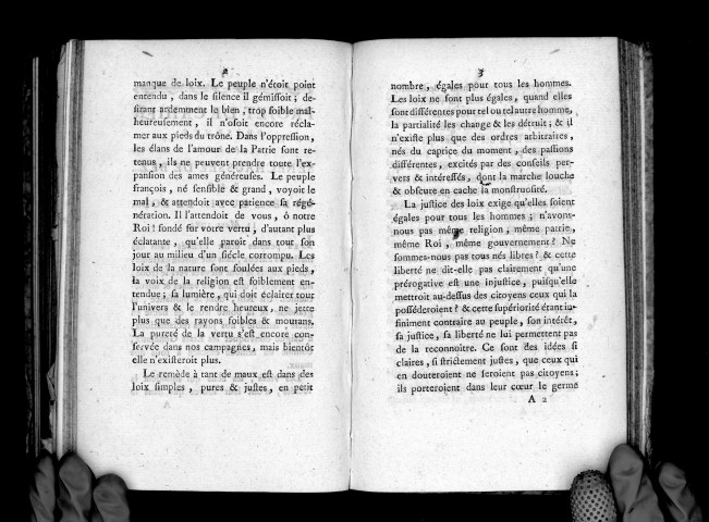 Projet de cahier présenté à la sénéchaussée de Bez... par un dép... du Di... de Lod...