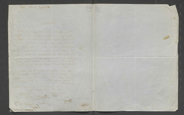 Notes autographes du statuaire Pierre-Jean David d'Angers, dont des notes de souvenirs et des liasses sur ses différents travaux. Vers adressés à David d'Angers par Émile Deschamps, Antony Deschamps, Alphonse Esquiros, Théodore Lebreton, Evariste Boulay-Paty, Marceline Valmore. Correspondances