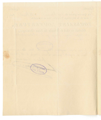 Correspondance de Toussaint-Louverture [au citoyen Doize]