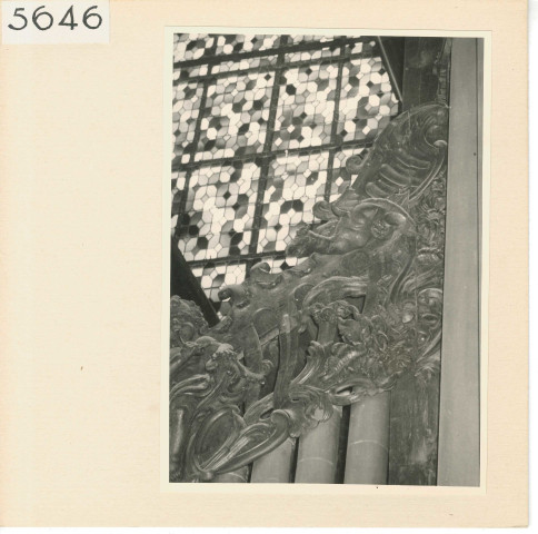 Angers : Orgue, détails (Cathédrale)