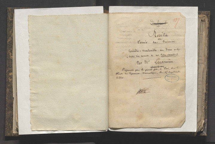 Rosita ou Tenir sa promesse