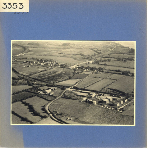 Bouchemaine : Vue d'ensemble (vue aérienne)