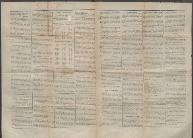 Le postillon. 10 avril 1884 (2e année, n° 99)