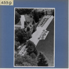 Luché-Pringé : Château de Gallerande (vue aérienne)