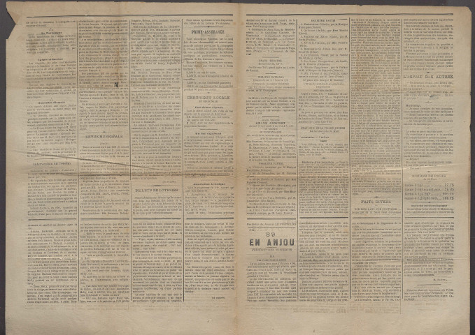 Le postillon. 31 mars 1884 (2e année, n° 89)