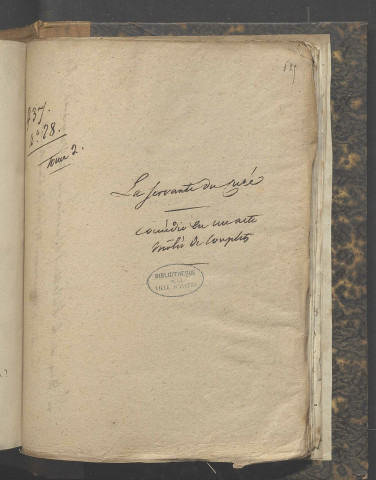 La servante du curé