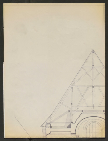 [Photographies de monuments d'] Angers - Abbaye du Ronceray