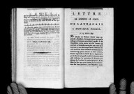 Lettre de M. le comte de Lauragais à M. Necker, le 15 février 1789