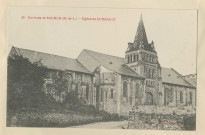 28. Environs de Saumur (M-et-L). Eglise de Cuneault