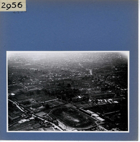 Angers : Vue aérienne du stade Bessonneau