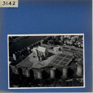 Angers : Château (première transformation), vue aérienne