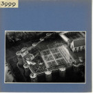 Angers : Château, détails ( vue aérienne)