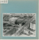 Angers : La Roseraie (vue aérienne)