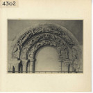 Angers : Arcade ancienne porte du réfectoire (Préfecture)