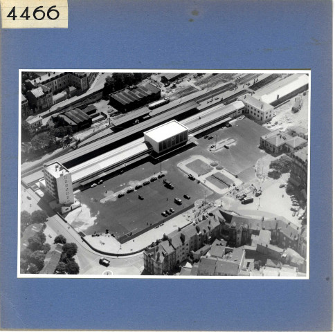 Angers : Gare Saint-Laud (vue aérienne)