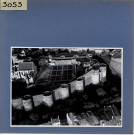 Angers : Château, vue aérienne