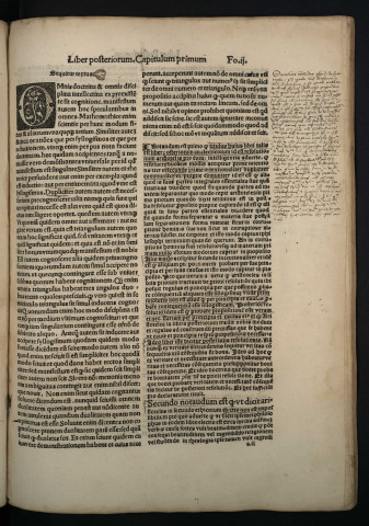 Expositio super libros posteriorum Aristotelis (insertis questionibus) magistri Anthonii Coronel