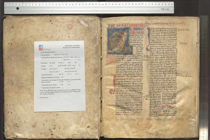 Autre exemplaire de l'Historia scolastica, avec la dédicace