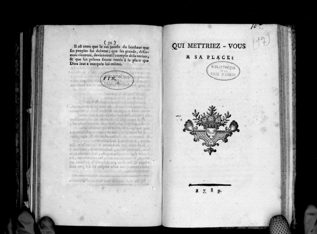 Qui mettriez-vous à sa place ?