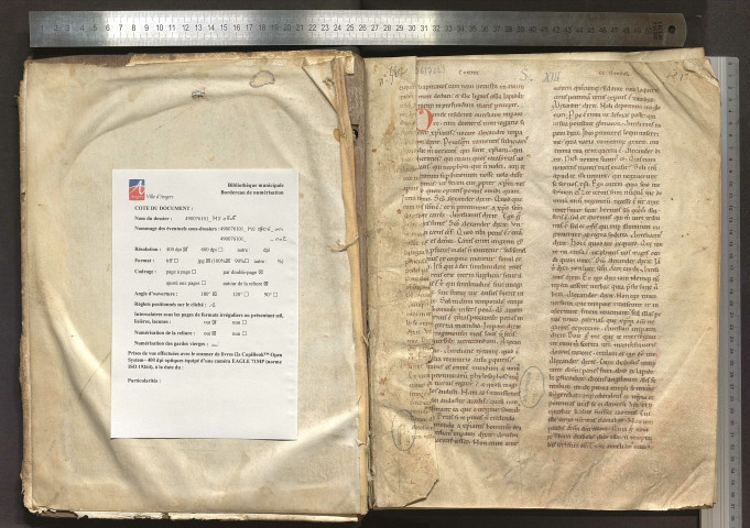 Recueil de vies de saints. Vitae sanctorum.