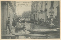 2. Angers. Inondations de décembre 1910. Rue Plantagenêt