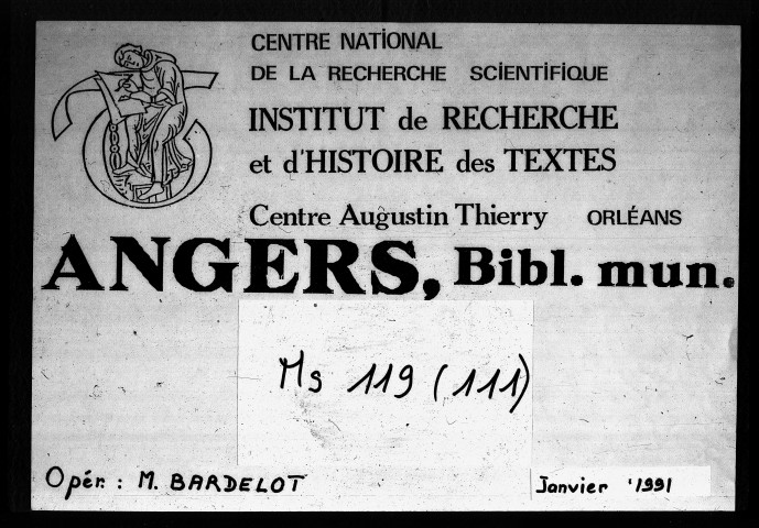 Diurnal. En tête (fol. 4), calendrier antérieur à la canonisation de S. Bonaventure
